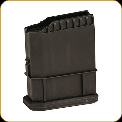 El cargador Howa Mini Action de 5 rondas es perfecto para rifles en 6.5 Grendel, 7.62x39 y 6mm ARC, fabricado en polímero resistente y de ajuste perfecto.